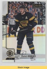 2017-18 O-Pee-Chee Platinum Rainbow David Krejci #36 READ aq2