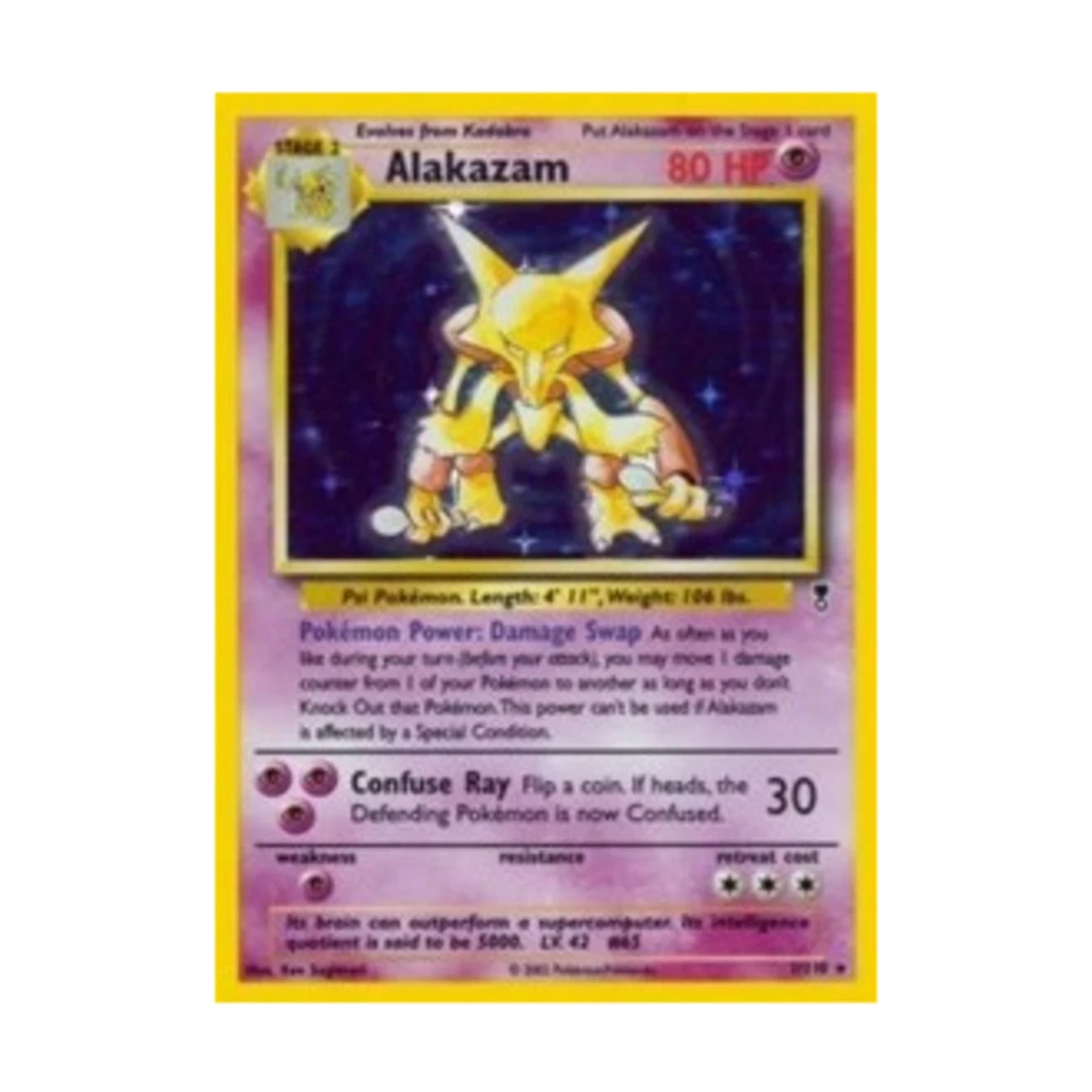 Alakazam 1/110 Legendary Collection for sale | eBay