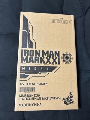 Hot Toys Iron Man Mark XXI Midas MMS586-D36 Diecast 1/6 Scale