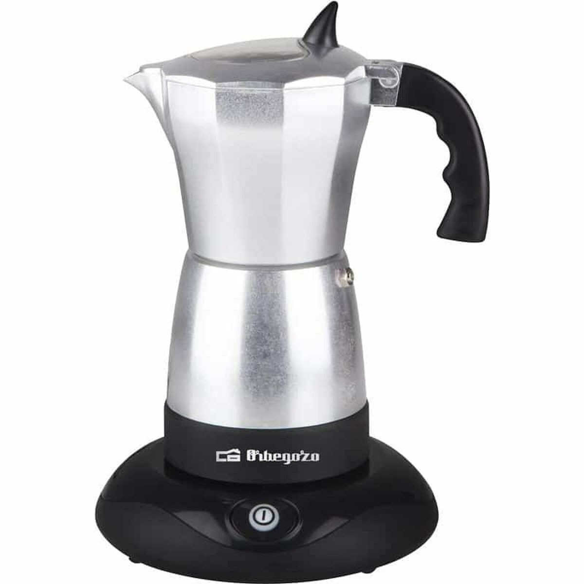 Cafetera Italiana Orbegozo Kfe660 Plateado Aluminio 6 Tazas