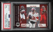 2020 Mosaic Flea Flicker Mike Evans Ronald Jones II Tom Brady PSA 9 MINT 12hl