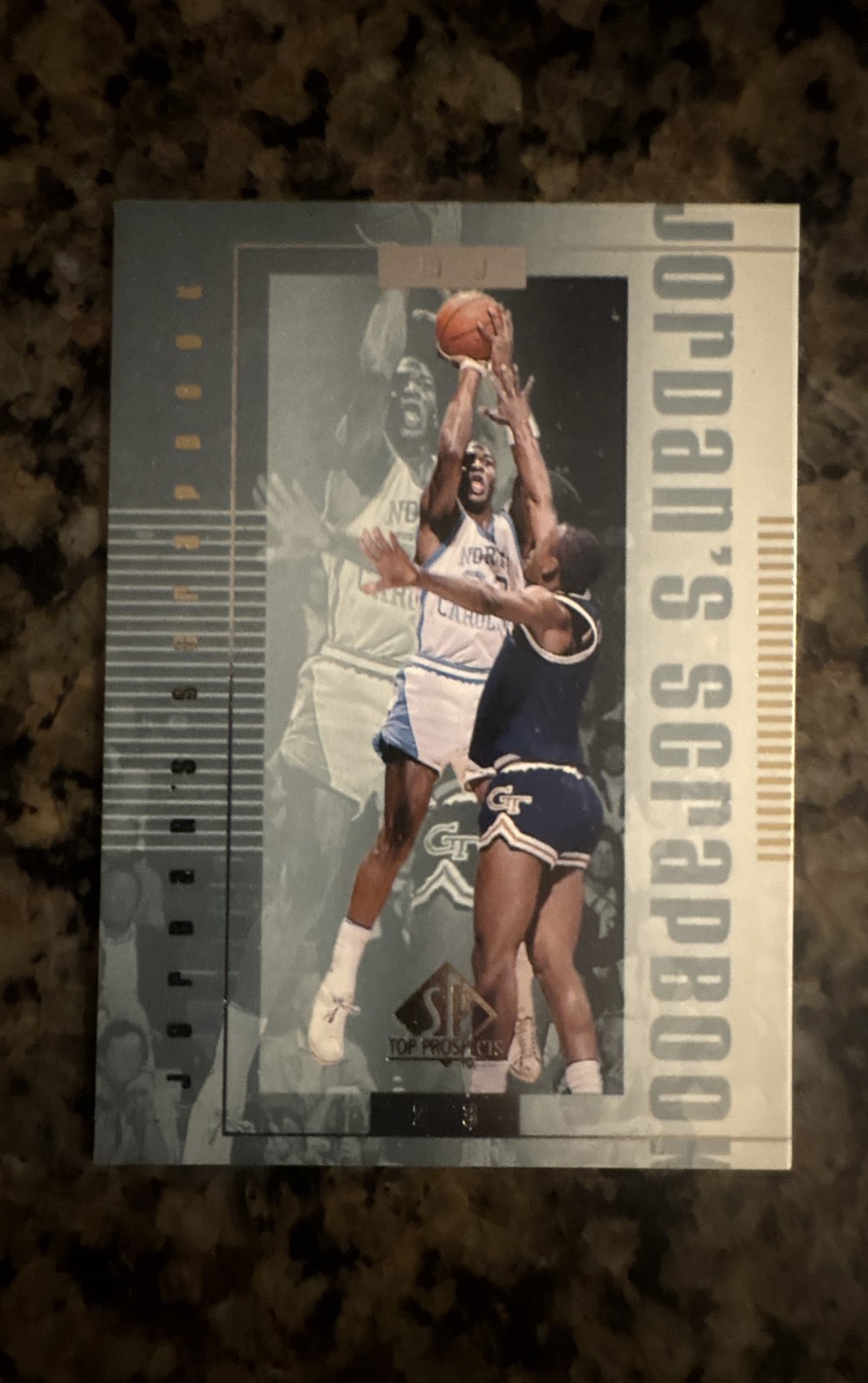 1999 SP Top Prospects - Jordan's Scrapbook Michael Jordan #J7