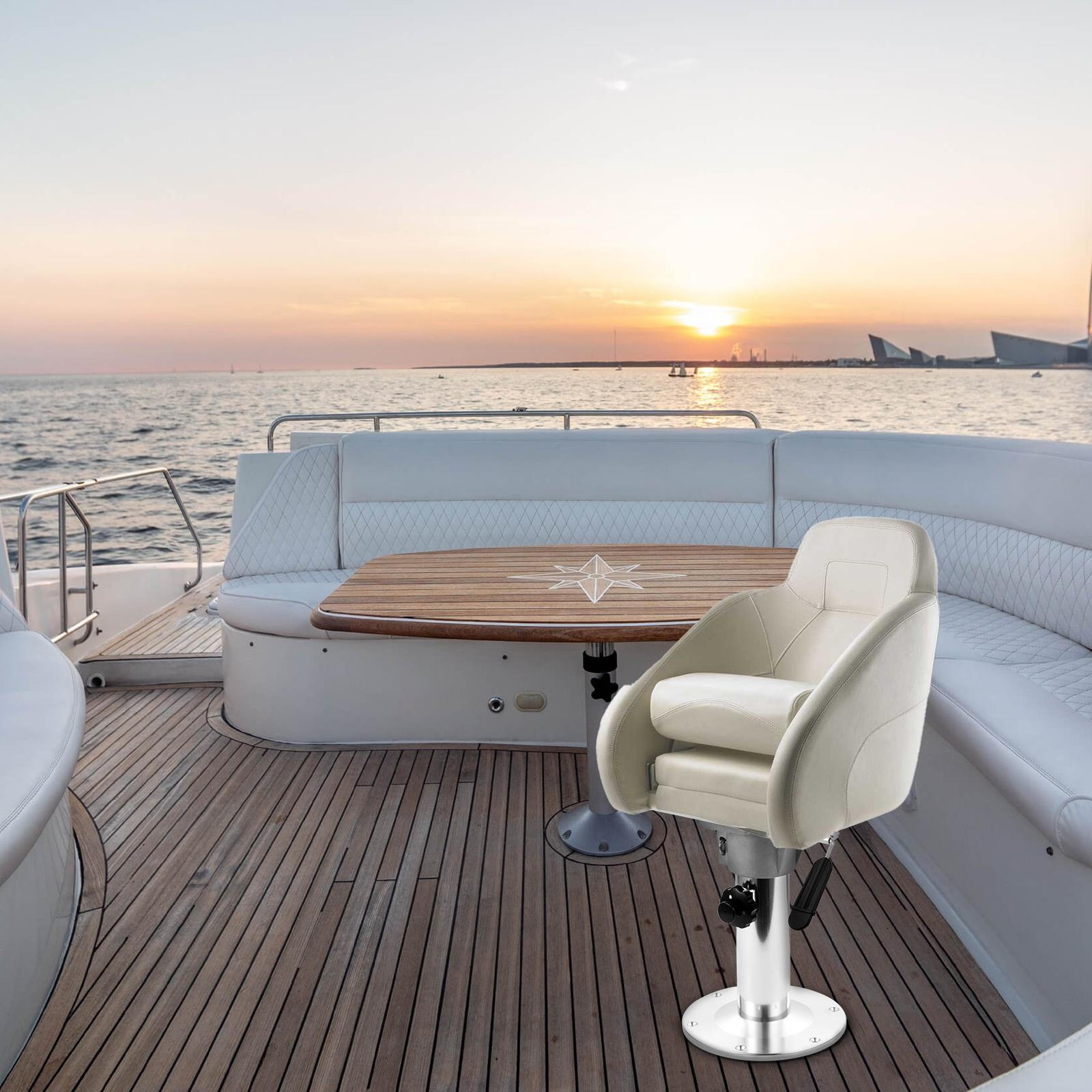 Boat Seat Pedestal, Adjustable Height from 13