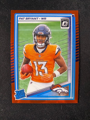 2025 Panini Donruss Rated Rookie Pat Bryant #336 Optic Preview Red Stars SSP