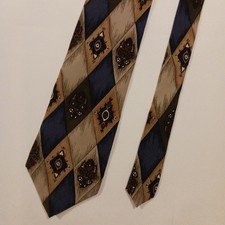 Vintage Structure 100% Silk Men’s Neck Tie Made In USA 56" x 4"