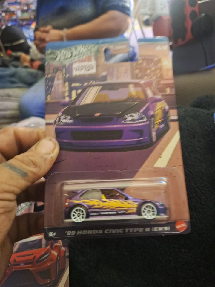 Hot Wheels 99 HONDA CIVIC TYPE R EK9 компактный Kings эксклюзивный выпуск Walmart 🔥🔥🔥 - Изображение 4 из 4