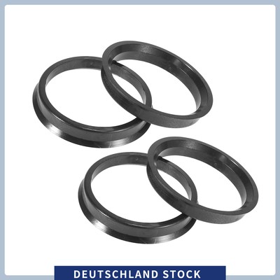 Kunststoff 57,1mm bis 65,1mm Auto Hub Centric Ringe Rad Bohrung Zentrum Spacer