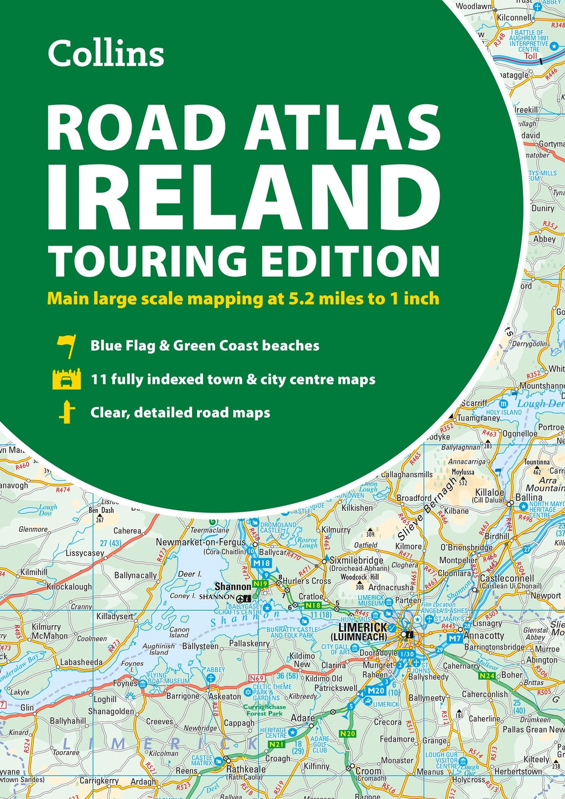 Road Atlas Ireland: Touring edition A4 Paperback (Collins Road Atlas) by Collin - Image 8