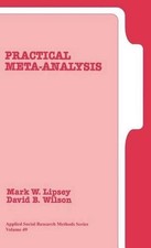 Practical Meta-Analysis by David Wilson (English) Hardcover Book