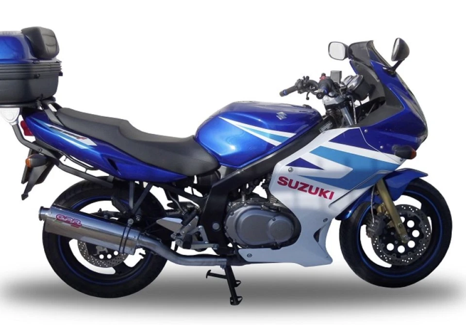 GPR Italia Auspuff S.173.TRI Endschalldämpfer Suzuki GS 500 E F1989-2007 Trioval - Bild 2 von 4