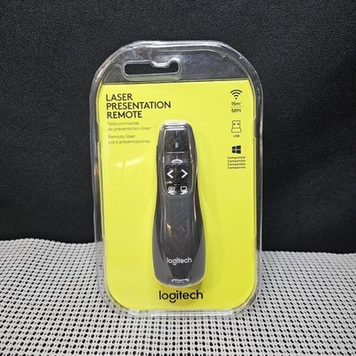 NEW LOGITECH R400 PRESENTATION REMOTE WIRELESS LASER 910-001354 - FACTORY SEALED
