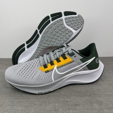 Green Bay Packers Shoes Mens 11 NFL Football Nike Air Zoom Pegasus 36 Gray RARE Nike Air Zoom Pegasus 36 Green Bay Packers for Sale  main image 4