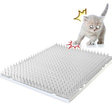 8 Pack Scat Mat for Cats - 16 x 13 Inch Cat Spike Mat with 1 Inch Spike, Cat ...