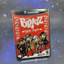Bratz Rock Angelz Nintendo GameCube CIB Complete Manual THQ Video Game