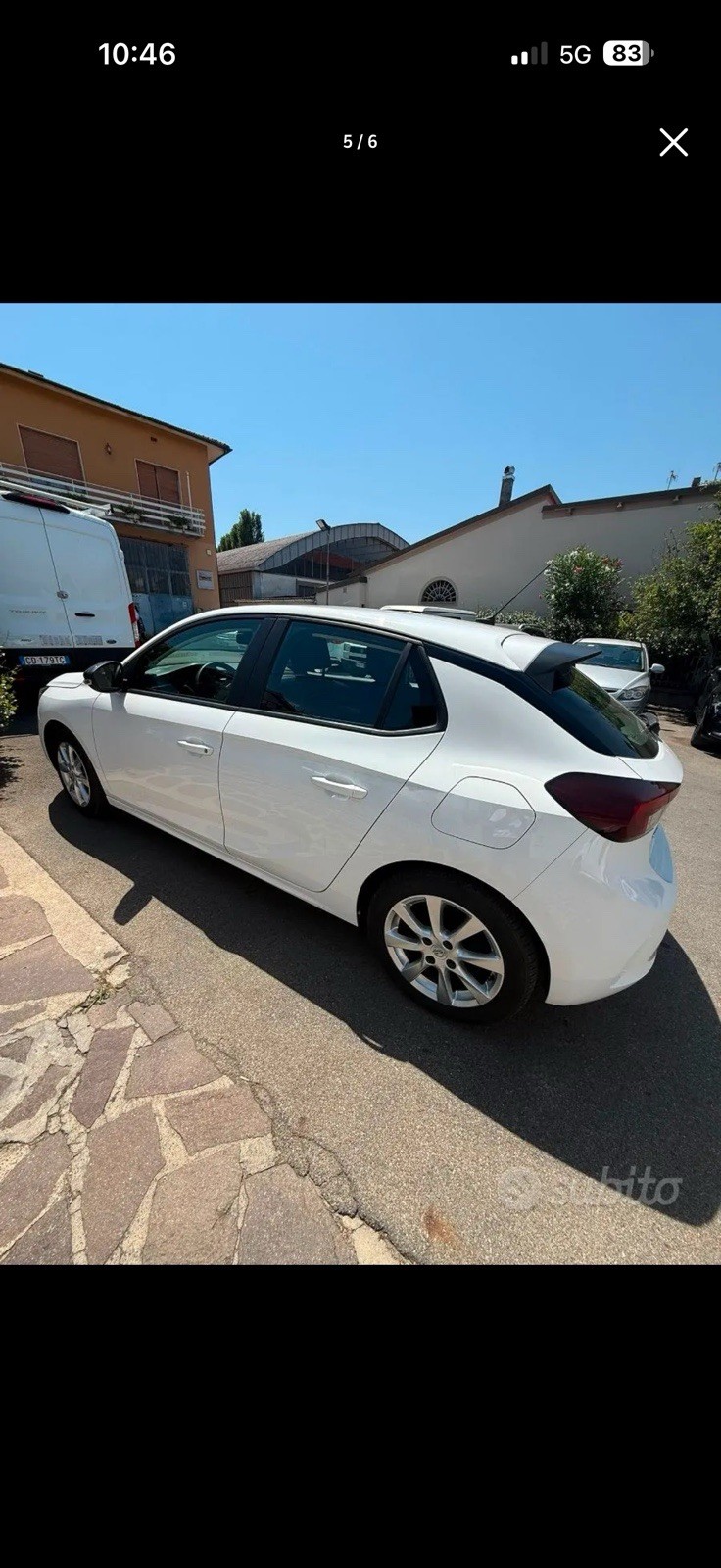 Opel Corsa Bianca foto 5