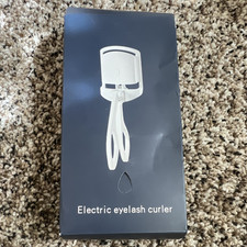 Electric Eyelash Curler White Portable Beauty...