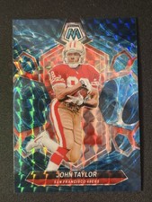 2024 Panini Mosaic - John Taylor #235 Genesis Mosaic Prizm - 49ers Case Hit