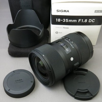 SIGMA 18-35mm F1.8 DC HSM lens for Canon EF mount (Canon) NO.9587