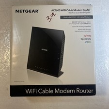 NETGEAR C6250-1AZNAS WiFi Cable AC1600 Modem Router