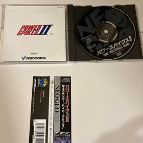 Power Spikes II Neo Geo Volleyball Game Match & World Championship CD-ROM