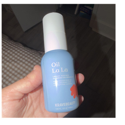 KraveBeauty Oil La La Oil Serum Linoleic Acid-Rich Breakouts 45 mL 1.52 fl oz