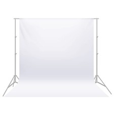Neewer 6x9Ft Photo Studio 100 Percent Pure Polyester Collapsible Backdrop White