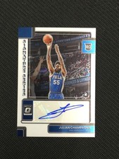 2022-23 Donruss Optic #SS-JCP Julian Champagnie 76ers Signature Series RC AUTO