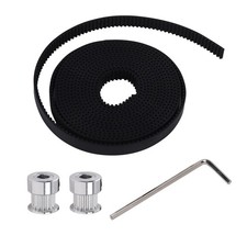 Hot 3D Printer Parts Accessory 2pcs 16teeth 16 teeth Timing Alumium2564