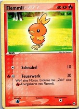 Pokémon Flemmli 73/109 EX Rubin & Saphir 2003 Deutsch
