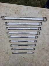 Vintage Craftsman Double Box End Sae Wrench Set