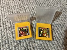 Game Boy Games donkey Kong Land #1 & #2