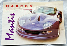 MARCOS Mantis car made in the UK. Sales Leaflet.