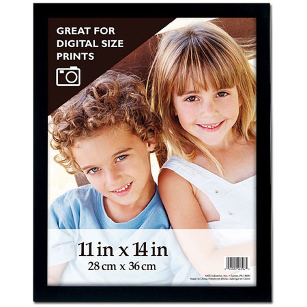 Деревянная рамка MCS Gallery для фотографии размером 85х11 дюймов черная 46394 4790₽