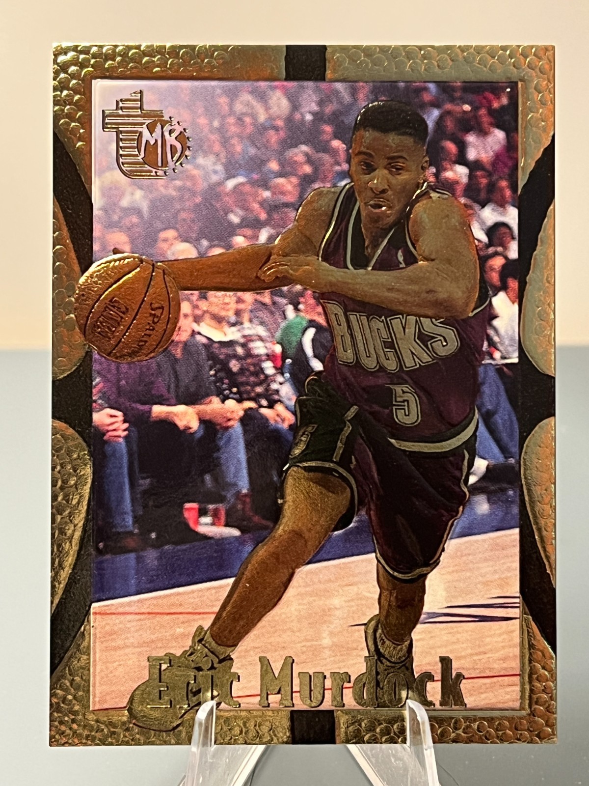 1994-95 Topps Embossed Golden Idols #54 Eric Murdock Milwaukee Bucks