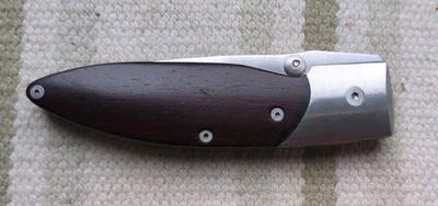 Boker Klappmesser Cocobolo  Wood  Walker Design Solingen Deutschland ATS-34