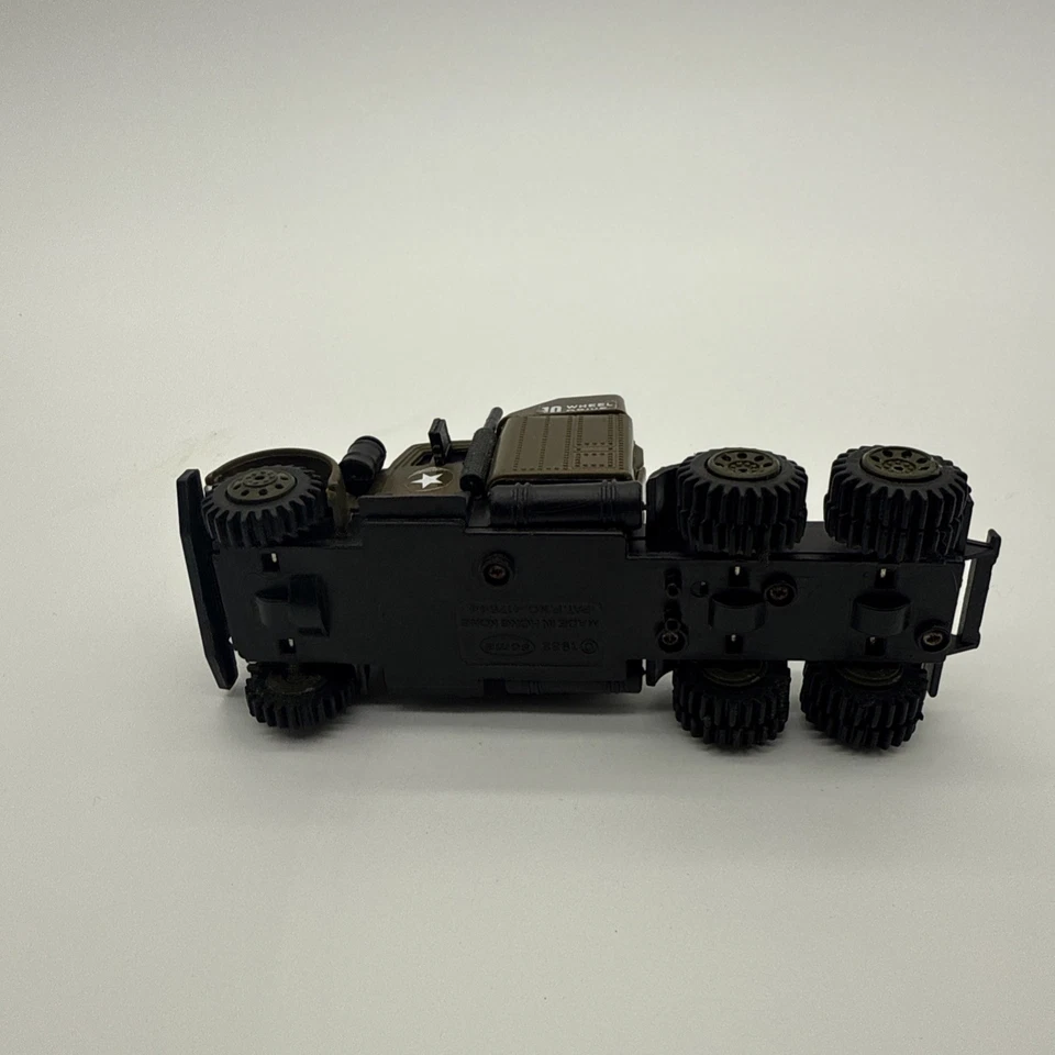 Semirremolque militar Soma 1982 vintage funcionando 10 ruedas motrices, sin remolque Foto 3 de 3