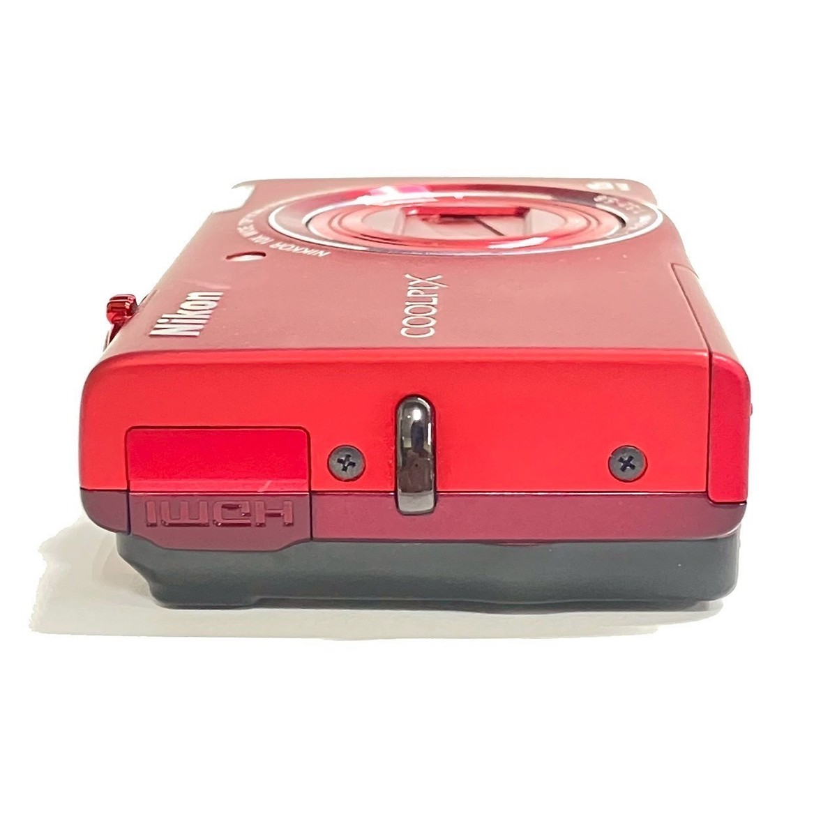 Nikon Coolpix S6200 Red 16.0MP 10x Digital Camera From Japan Used