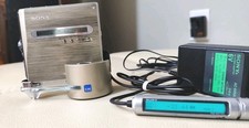 SONY MZ-NH1 Hi-MD Walkman MD Recorder Player Working / Dock/ Remote/Power Cord