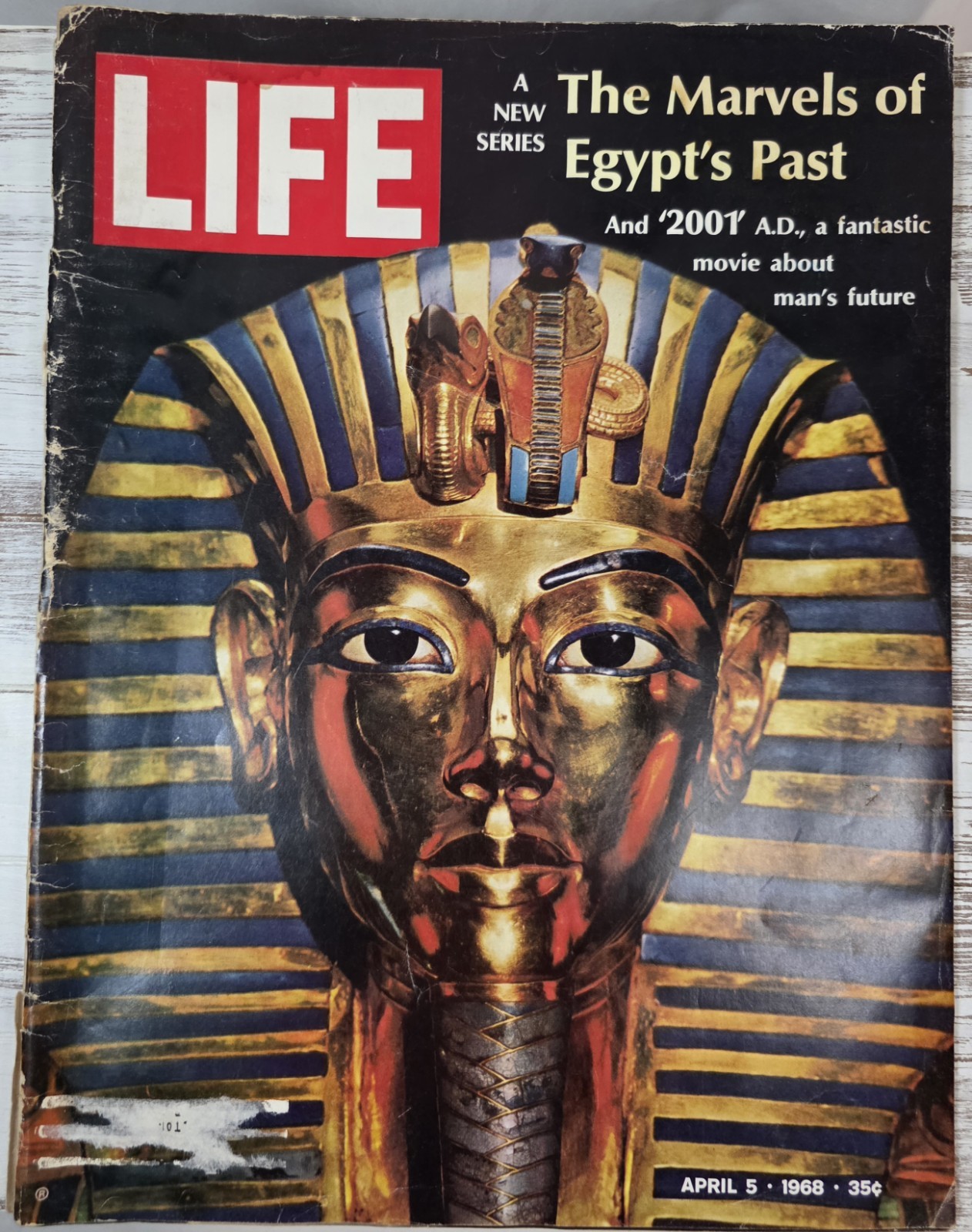 Vintage Life Magazine April 5, 1968 The Marvels of Egypt's Past