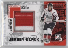 2010-11 ITG Heroes and Prospects Black Jersey Greg McKegg #SSM-10 2a8