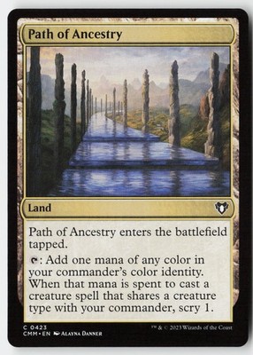 Path of Ancestry #423 (NM) Commander Masters CMM Magic MTG