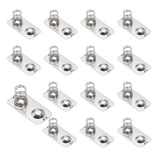 15 Pcs Battery Spring Contact 24x11mm Positive Negative Bipolar