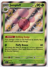Jumpluff - 098/091 PAF Shiny Rare SV: Paldean Fates NM