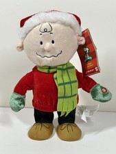 Gemmy 2013 Peanuts Charlie Brown Dancing Side Stepper Moves Music NEW w Tags