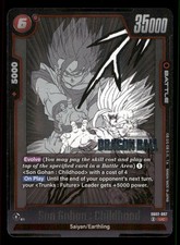 Son Gohan : Childhood SB02-007 UC Manga Booster 02 Dragon Ball Super Holo NM