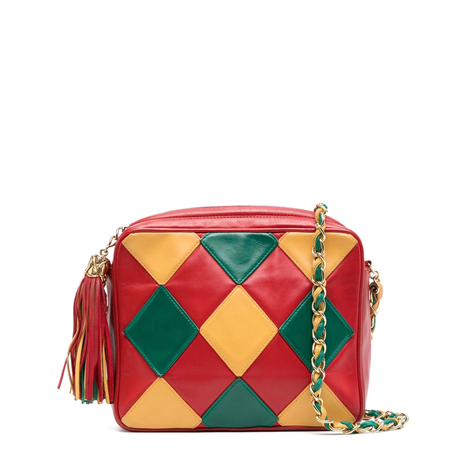 Chanel - Vintage Harlequin Tassel Bag