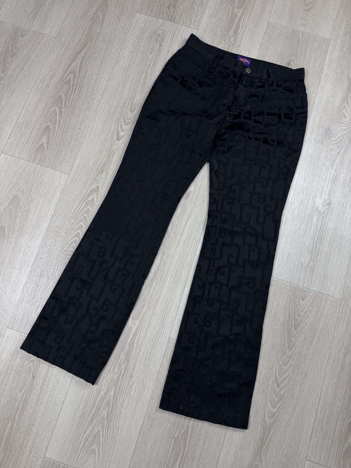 Miss Sixty Black Jeans Women’s Stretch Pants 4-Pocket Button Zip Solid image 7