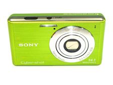 Sony Cyber-shot DSC-W550 Digital Camera Green Excellent Condition fromjapan