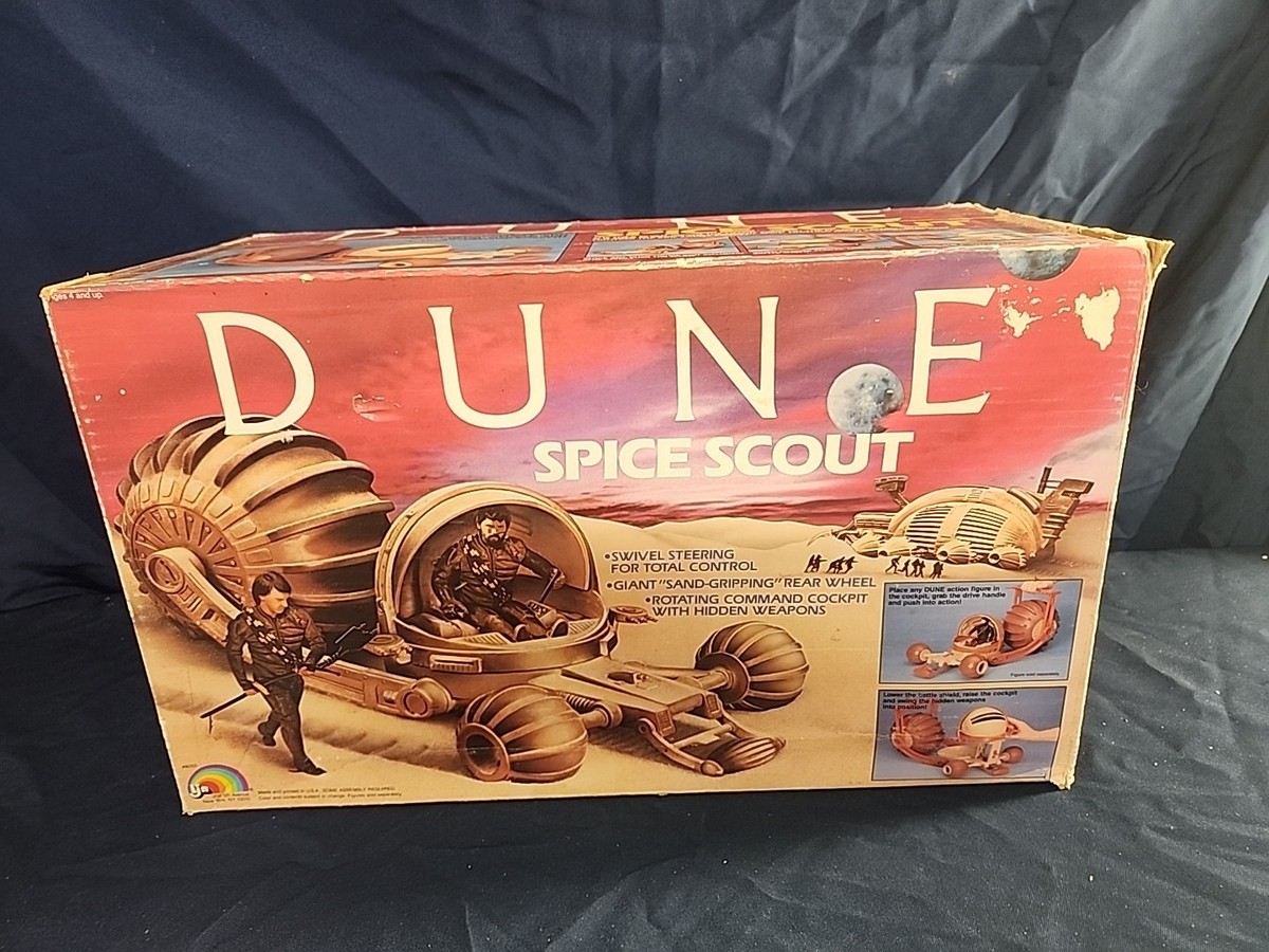 1984 LJN Toys DUNE Movie Spice Scout Vehicle Toy New With Box | eBay