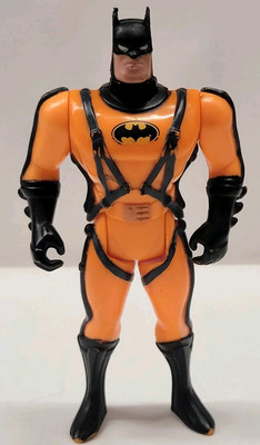 1998 Vintage Kenner DC Comics Orange Suit Bruce Wayne Batman Actionfigur